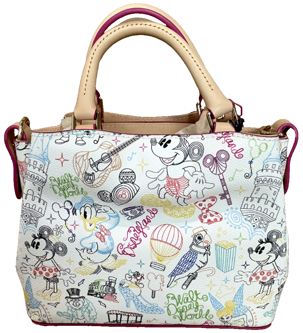 NEW Disney Dooney & Bourke Walk in the Park Mini Barlow Passholder