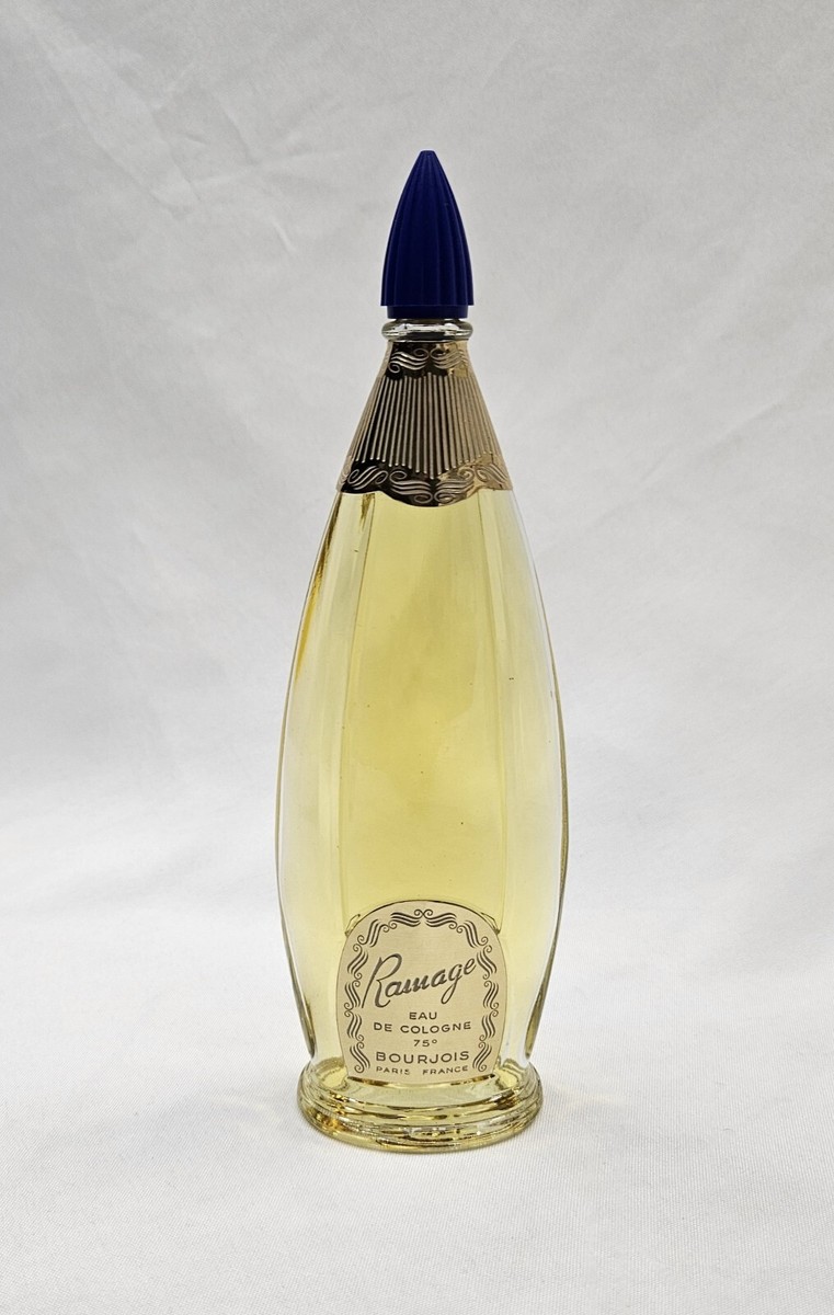 Rare Vintage RAMAGE Eau De Cologne 75° Bourjois Paris France New