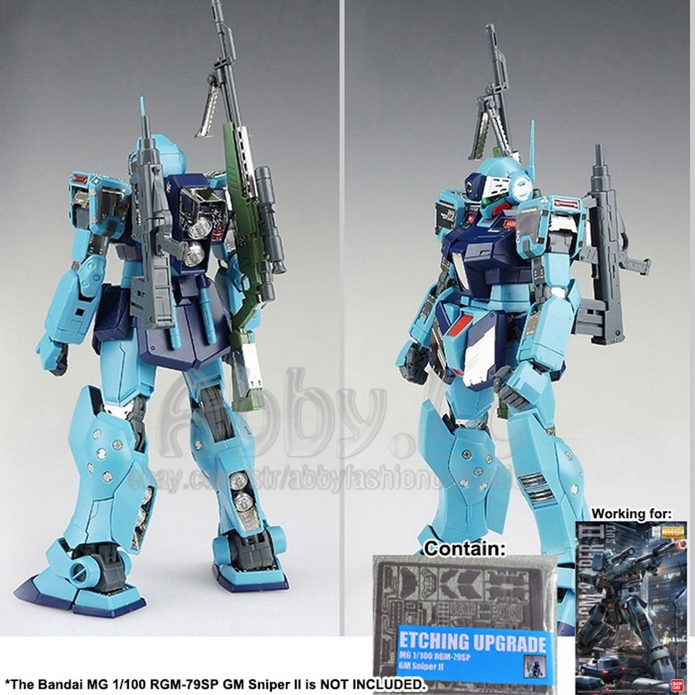 for MG 1/100 RGM-79SP GM Sniper II 2 SH Studio Detail up Add on