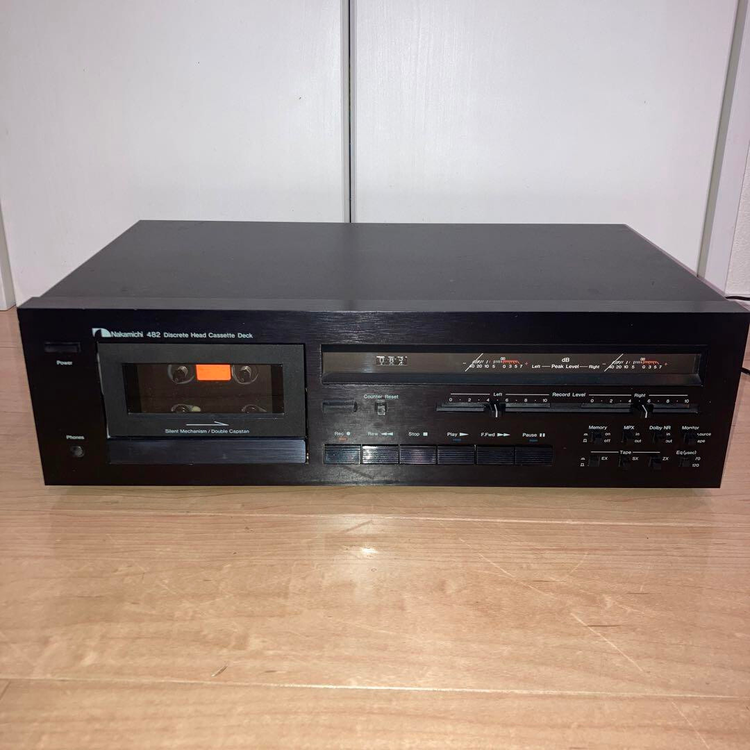 Nakamichi 482 3-head cassette Deck Precise recording with