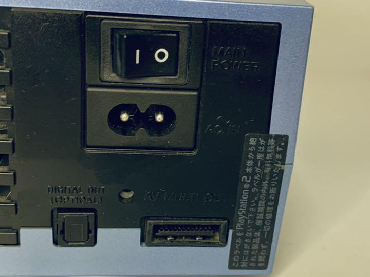 SONY PS2 PlayStation 2 SCPH-39000 Blue Game Console only Japanese