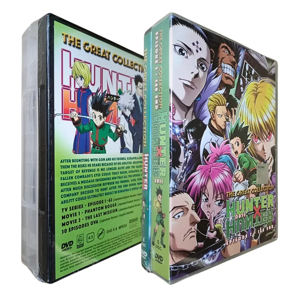 NEW DVD Anime HUNTER X HUNTER Complete TV Series +Movie +OVA