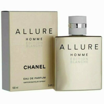 Chanel Allure Homme Edition Blanche Eau De Parfum Spray Men 3.4 Oz