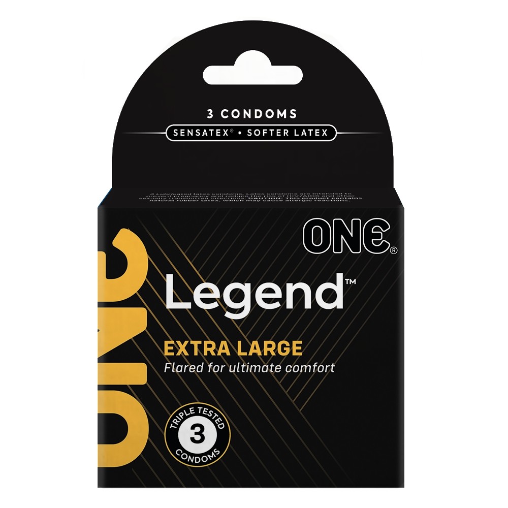 One Legend Condoms - Extra Large - Premium Latex - 3 count | eBay