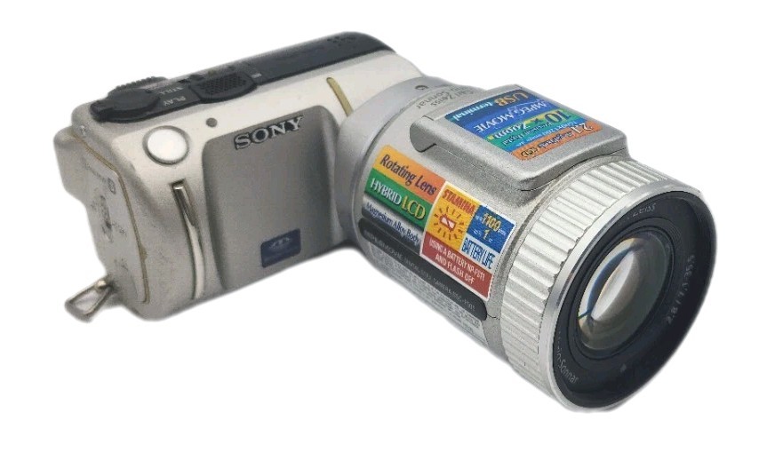 Sony Cyber-shot DSC-F505V 3.3MP Digital Camera - Silver for sale