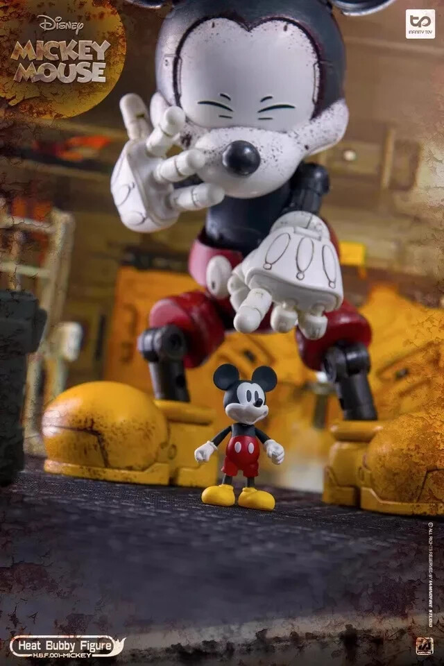 HEATBOYS HB0069 Disney MICKEY MOUSE Heat Bubby Figur old ver Mecha