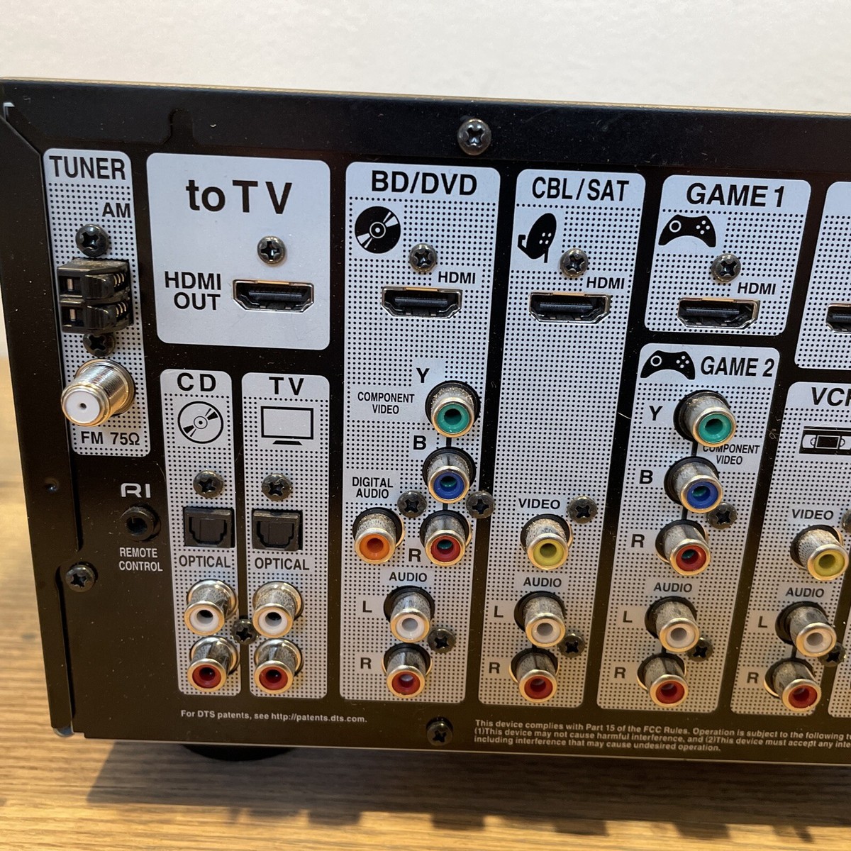 ONKYO Bluetooth TX-SR343, 5.1-Channel A/V Receiver, Surround Sound