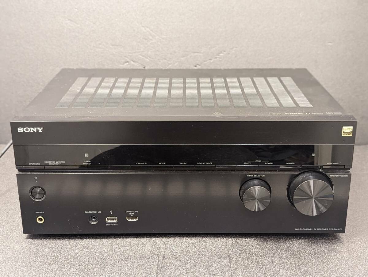 SONY STR-DN1070 7.2 CHANNEL 4K HDR BLUETOOTH AV RECEIVER Fully