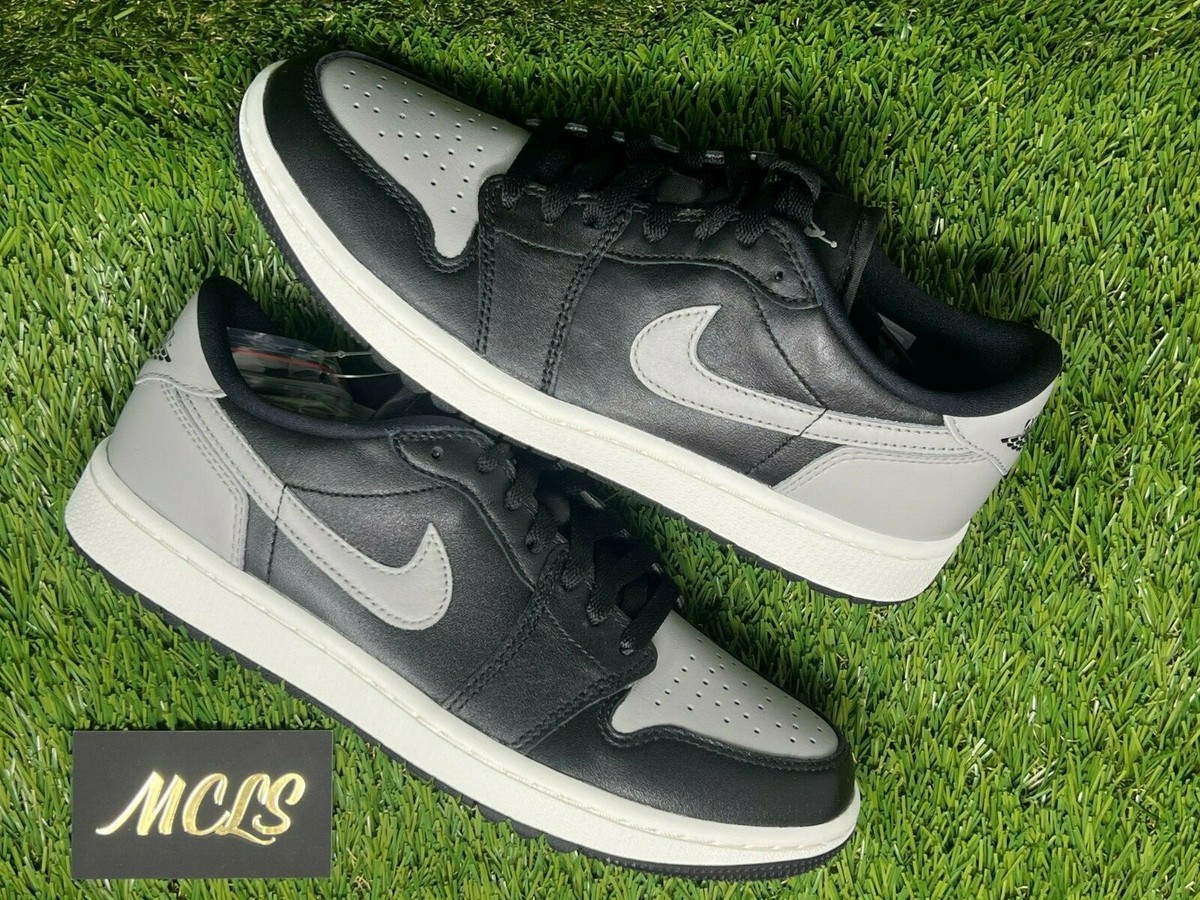 Nike Air Jordan 1 Low Golf Men's 'Shadow/Black Medium Grey-Sail