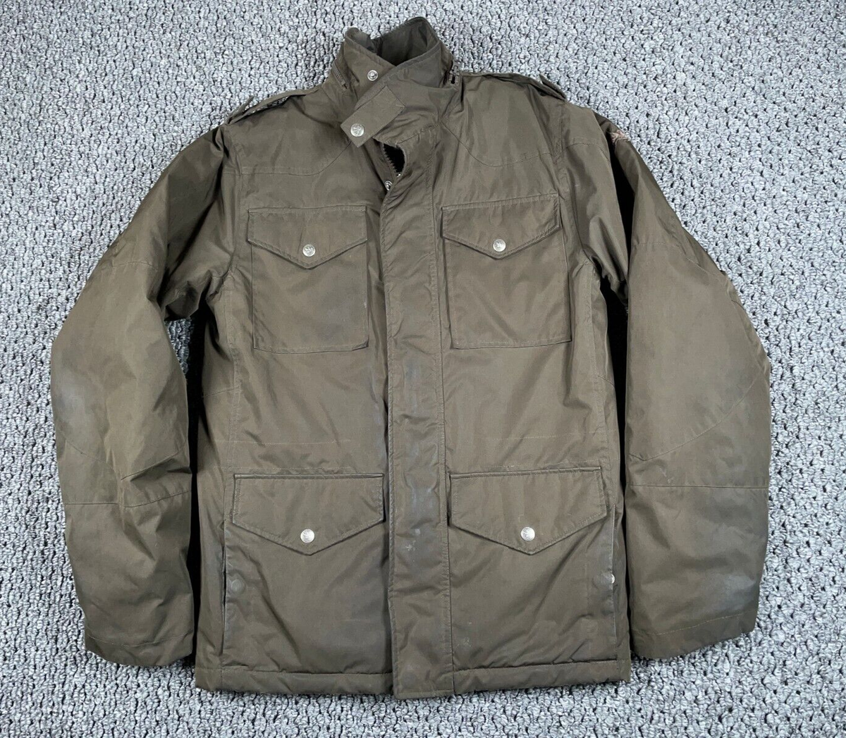 Spiewak M-65 Field Jacket Mens Small Brown Green Thinsulate