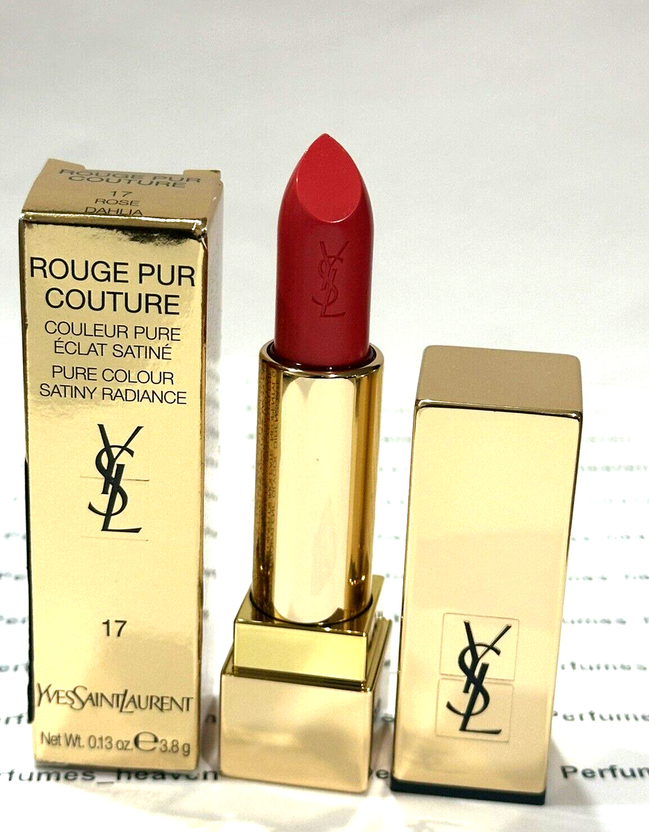 YSL Yves Saint Laurent Rouge Pur Couture Lipstick 17 ROSE DAHLIA