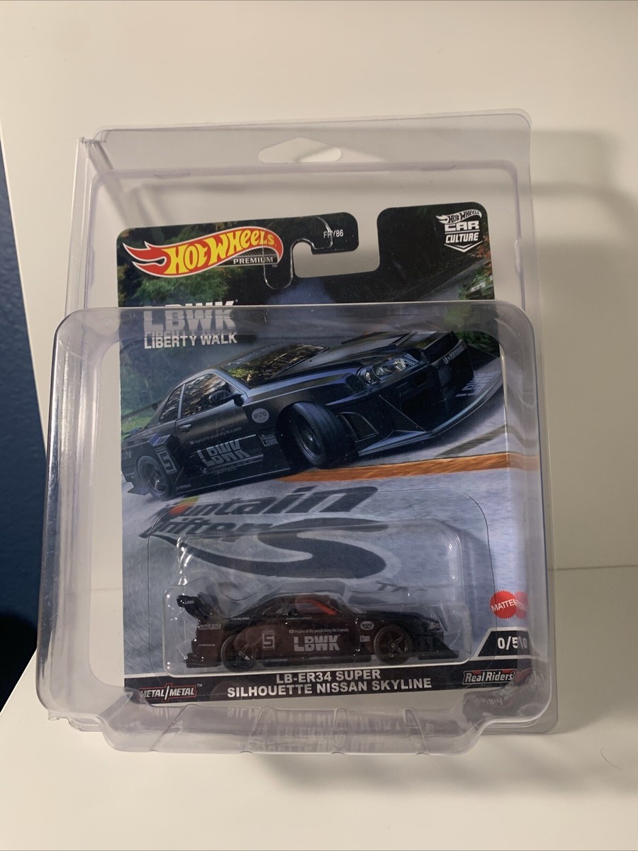 ホットウィール マウンテンドリフターズ LBWK ニッサン スカイライン