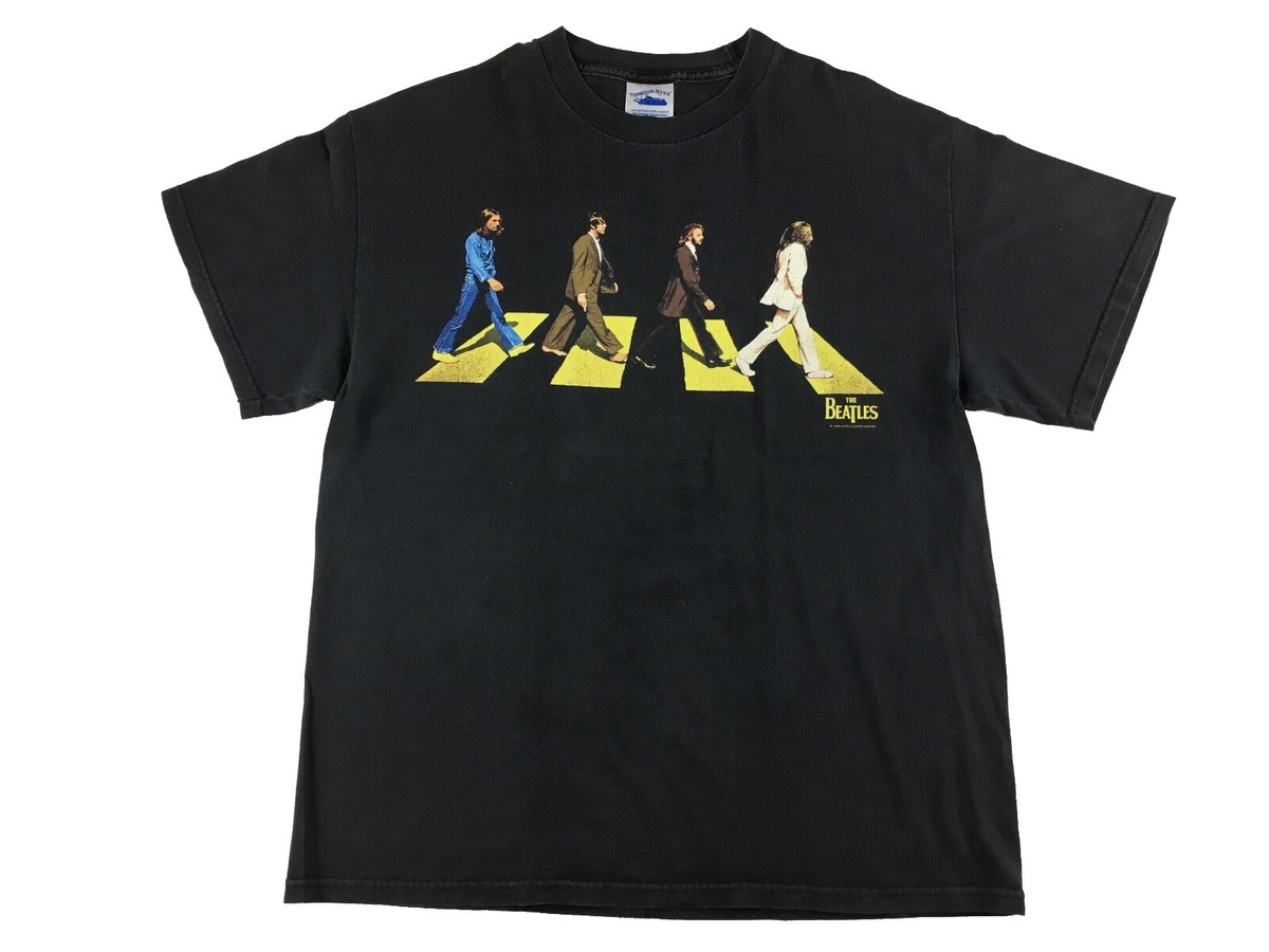 THE BEATLES CLUB 13 ABBEY ROAD ORIGINAL 1996 RARE VINTAGE T SHIRT