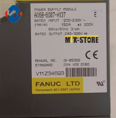 Fanuc Alpha A06B-6087-H137 Power Supply for sale online | eBay