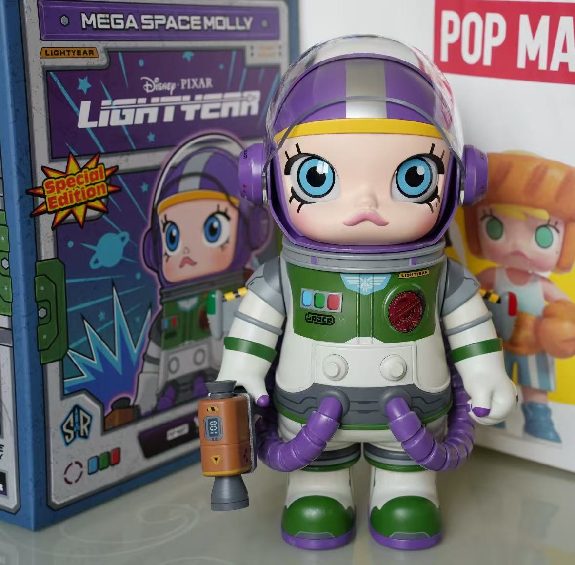 Authentic Mega Space Molly 400% Buzz Lightyear Special Edition