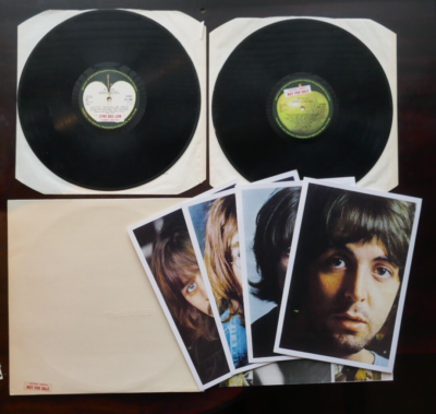 THE BEATLES WHITE ALBUM LP UK STEREO FACTORY SAMPLE DEMO 1973
