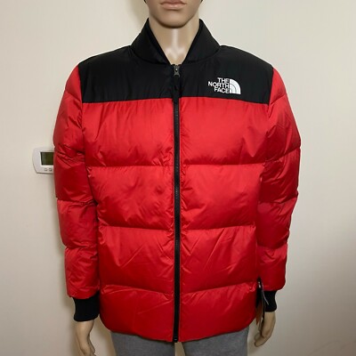 The North Face Men's Nordic Jacket 700 Down Bomber Puffer Coat TNF