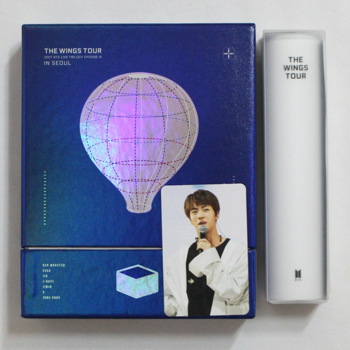 BTS 2017 Live Trilogy EPISODE III The Wings Tour DVD Jin PC Poster