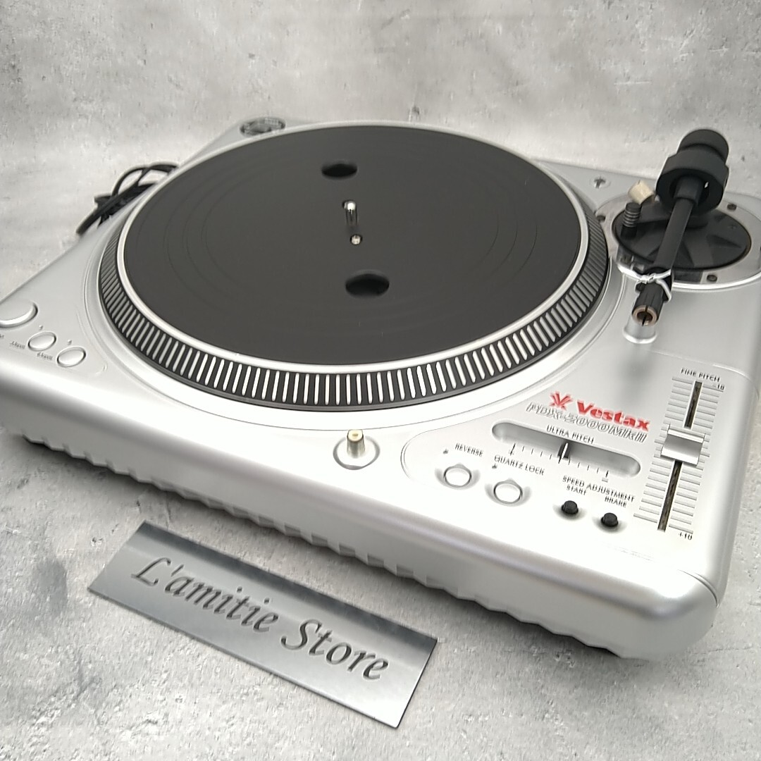 Vestax PDX-2000MKII ターンテーブル 針、コード、マット付き Vestax