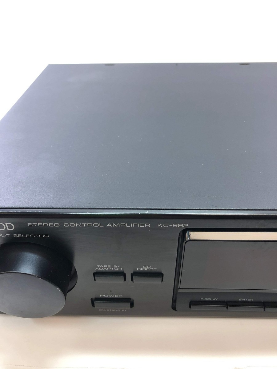 Kenwood Stereo Control Amplifier KC-992 AC 120V 60Hz | eBay