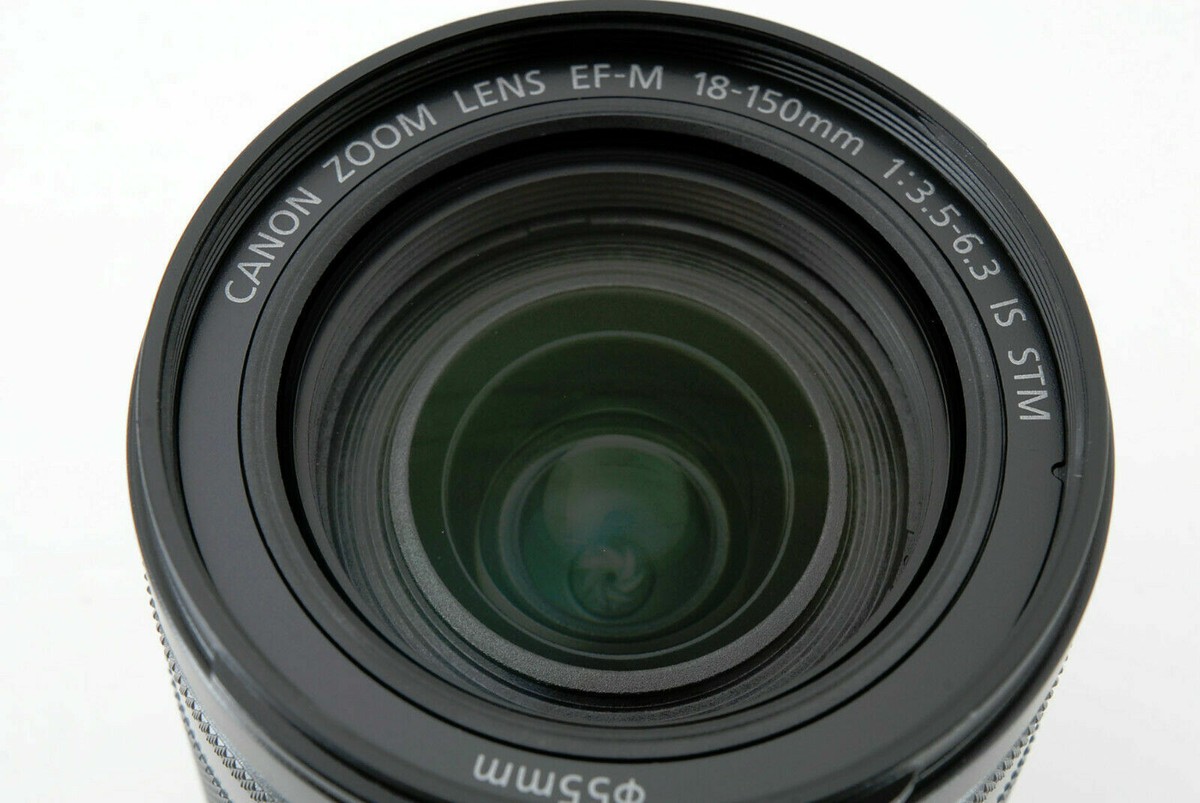 Canon EF-M 18-150 18-150mm f/3.5-6.3 IS STM Lens Silver | eBay