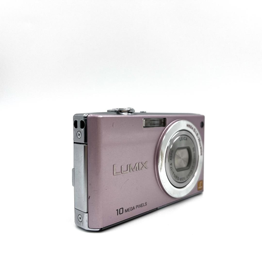 Panasonic DMC-FX35-P Digital Camera LUMIX FX35 Pink W/Box, Battery