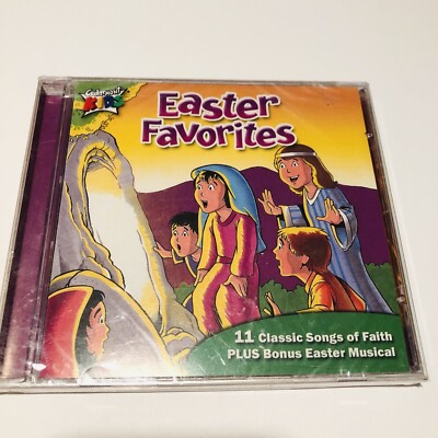 Cedarmont Kids Easter Favorites Sing Along CD Holiday Christian