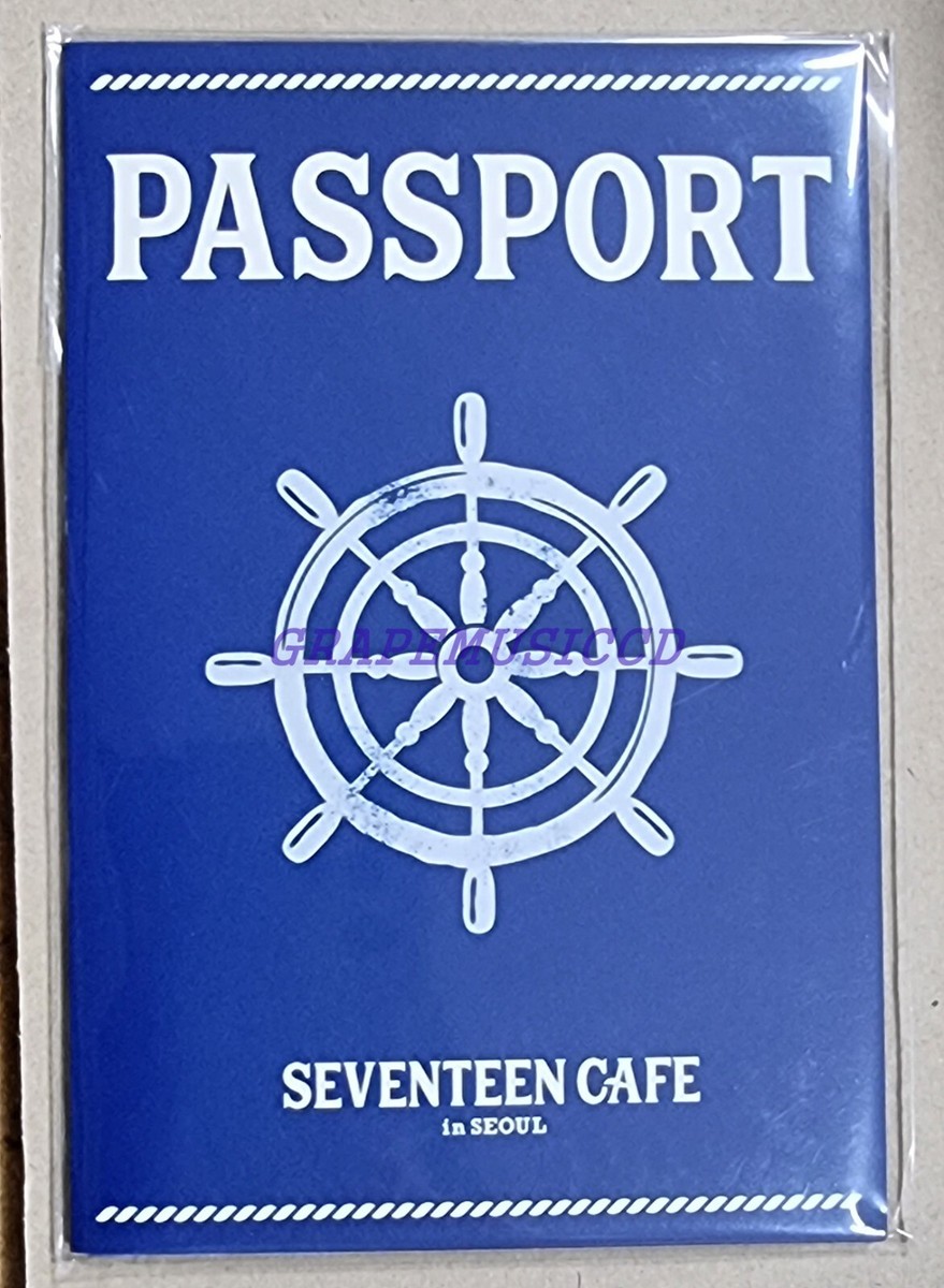 SEVENTEEN CAFE IN SEOUL OFFICIAL MD GOODS TICKET PHOTO + PHOTOCARD