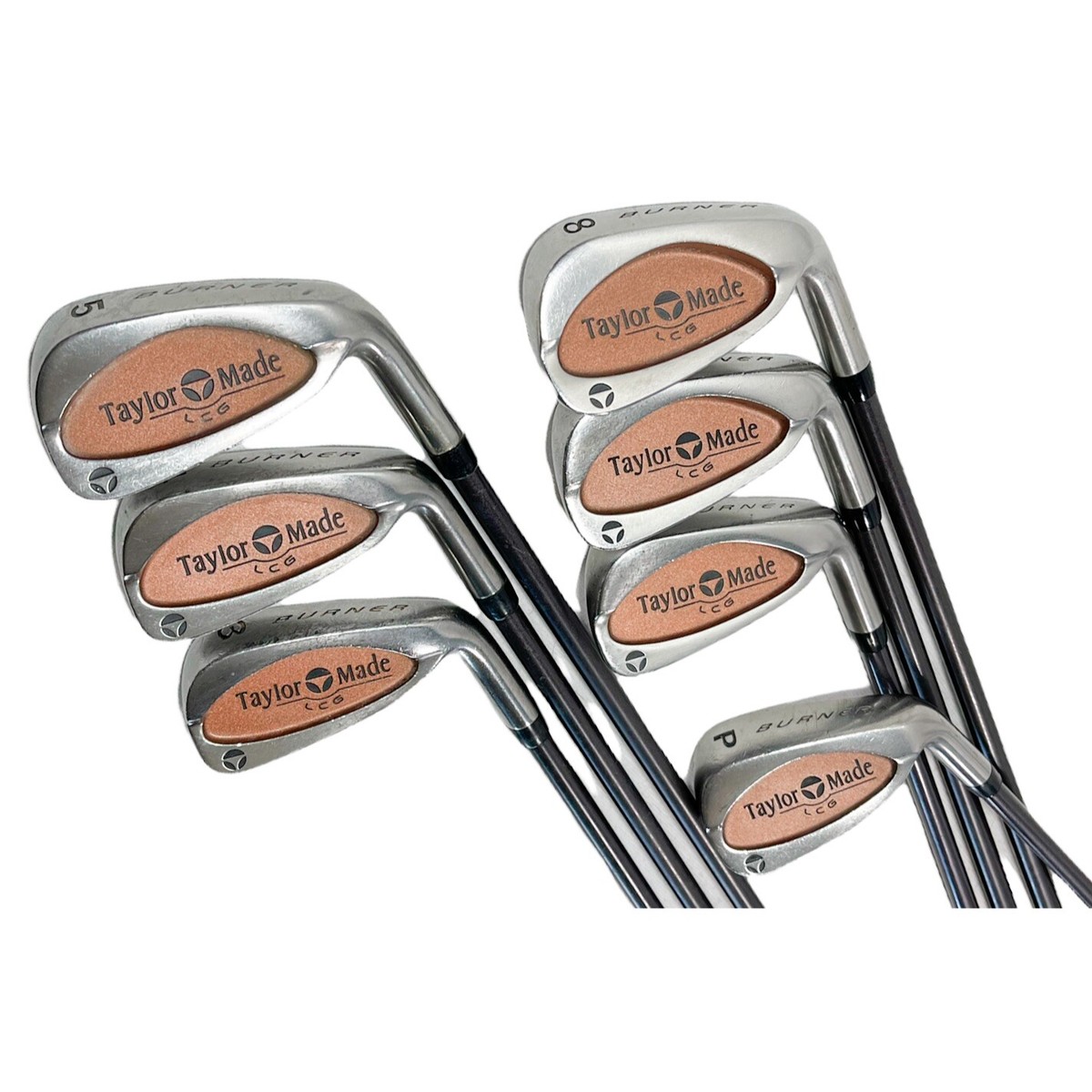 TaylorMade Burner LCG 3-8 plus PW Iron Set RH Graphite Bubble 2