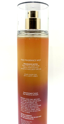 New Bath & Body Works HAPPY VIBES Fragrance Mist PEAR HONEYSUCKLE
