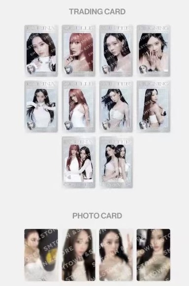 2025 Aespa LIVE TOUR SYNK : aeXIS LINE MD Random Trading Card Set