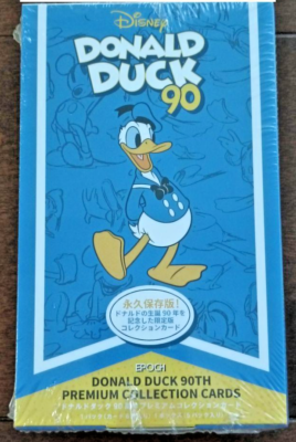 EPOCH Donald Duck 90th Premium Card Box Japan Limited New 2024 | eBay