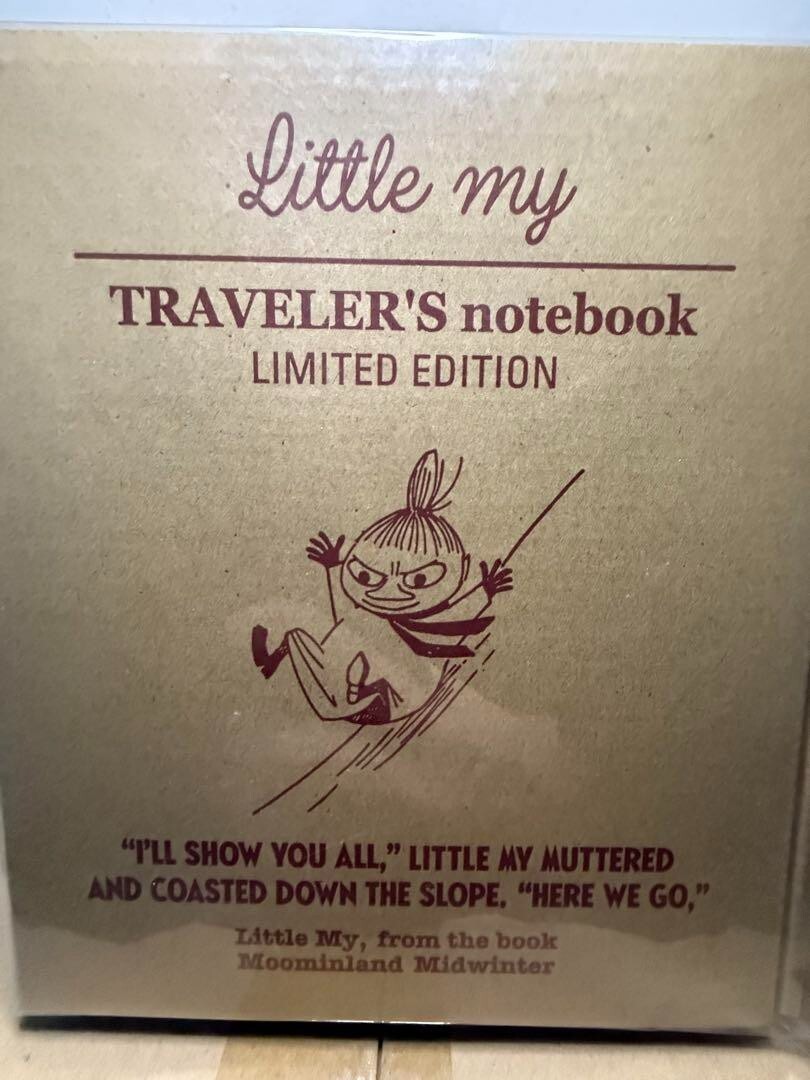 Traveler's Notebook Moomin Collaboration Little My Passport Size