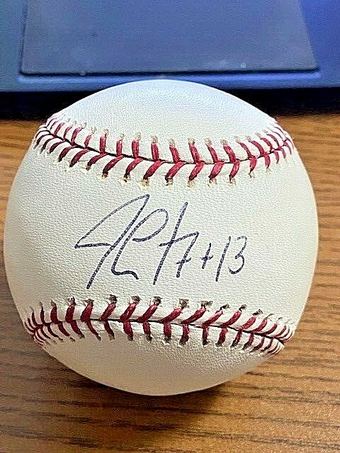 祝首位打者❗️Luis Areaez直筆サイン MLB Auto 祝首位打者❗️Luis