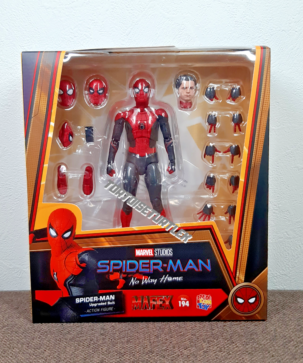 MAFEX No.194 SPIDER-MAN UPGRADED SUIT NO WAY HOME Marvel | eBay