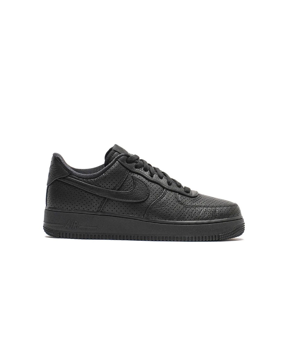 Nike Air Force 1 Low SP Triple Black Perforated HF8189-001 Mens