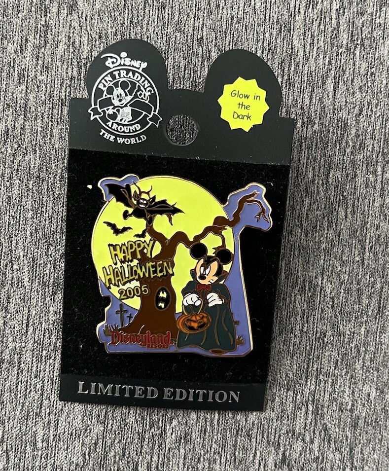 DISNEY DLR HALLOWEEN 2005 MICKEY MOUSE LIMITED EDITION PIN | eBay