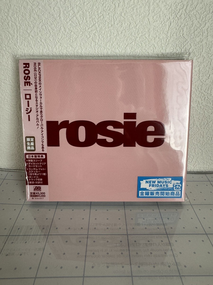 ROSE (BLACKPINK) rosie Limited Edition Japan Music CD APT. Bonus