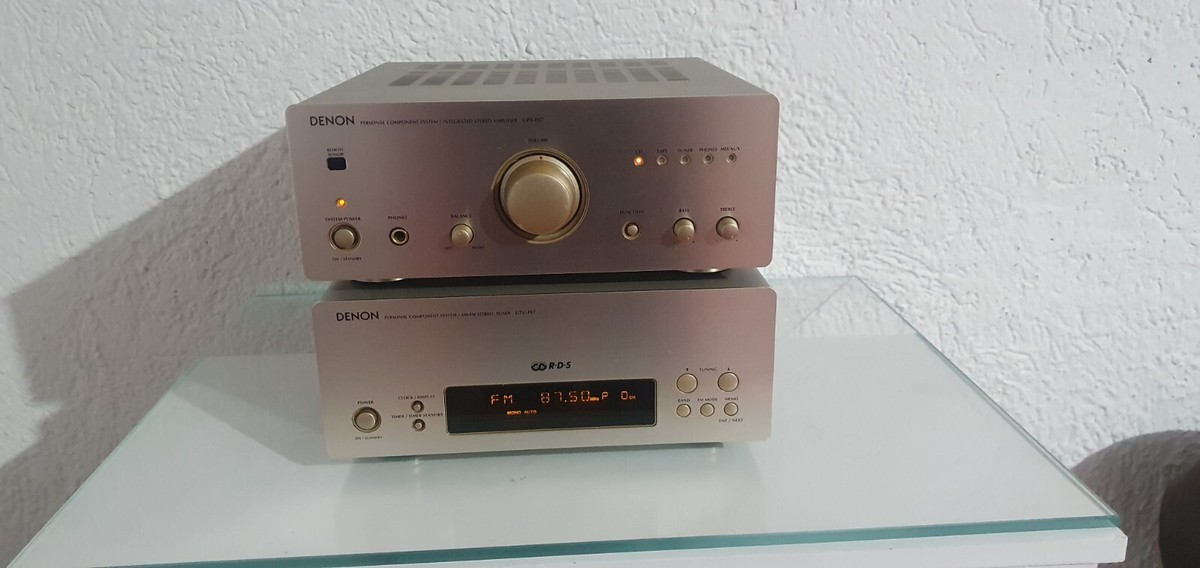 DENON UPA F07 STEREO INTEGRATED AMPLIFIER &DENON UTU-F07 STEREO