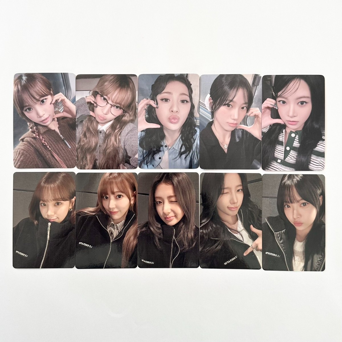 LE SSERAFIM] CRAZY JP / POPUP Store Benefit Photocard Fleece
