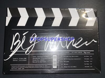 Jung Il Hoon 1st Mini Album Big Wave CD Photocard New Sealed Rare