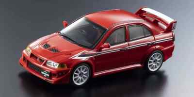 1/43 Mitsubishi Lancer Evolution VI TME Red Resin Model Car by