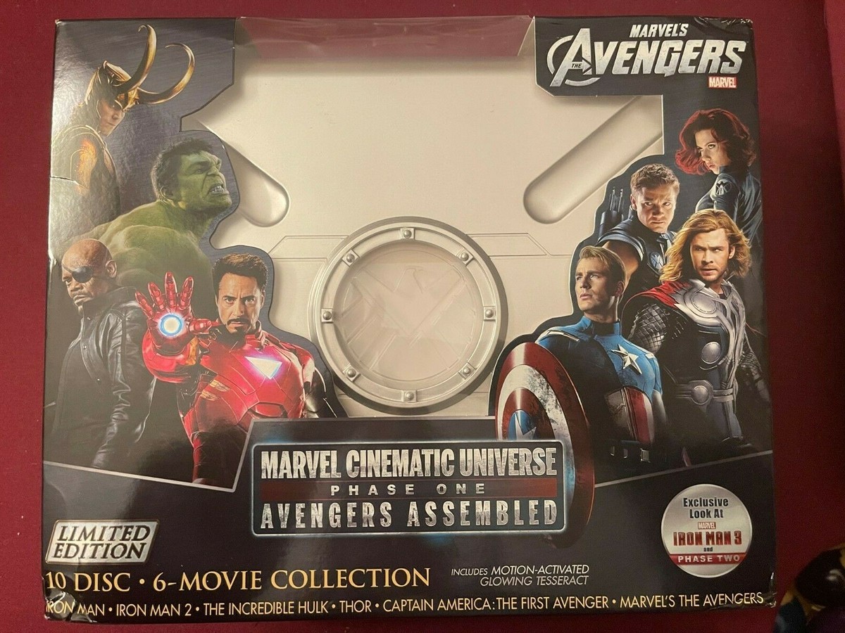 Marvel Cinematic Universe: Phase One - Avengers Assembled Blu-ray