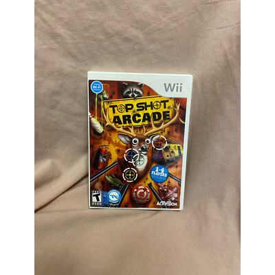 Top Shot Arcade (Nintendo Wii, 2011) | eBay