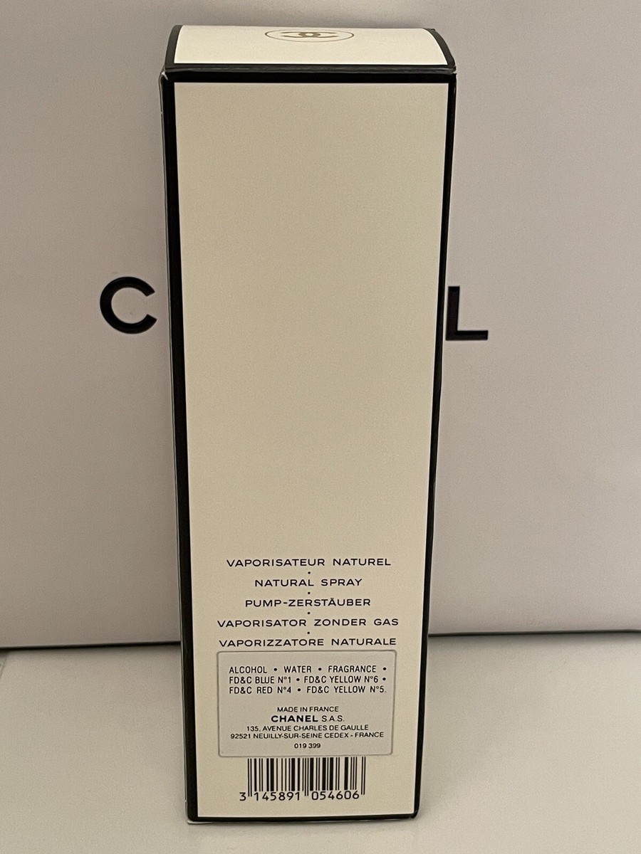 Vtg CHANEL No. 5 Eau De Toilette EDT SPRAY 3.4 fl oz/100 ml RARE