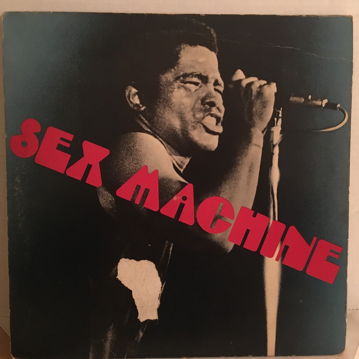 JAMES BROWN LP SEX MACHINE , RECFORDED LIVE AT HOME AUGUST
