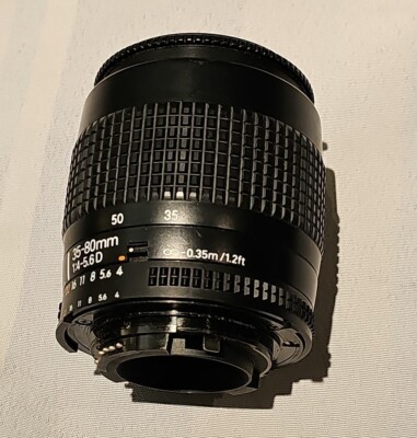 Nikon AF Nikkor 35-80mm f/4-5.6 D Auto Focus Zoom Lens free