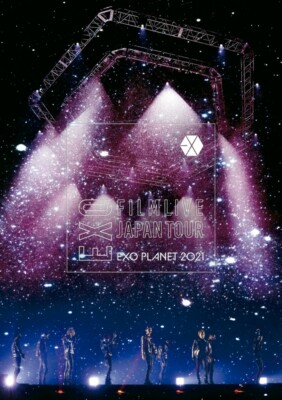 New EXO FILMLIVE JAPAN TOUR EXO PLANET 2021 2 Blu-ray Card Japan