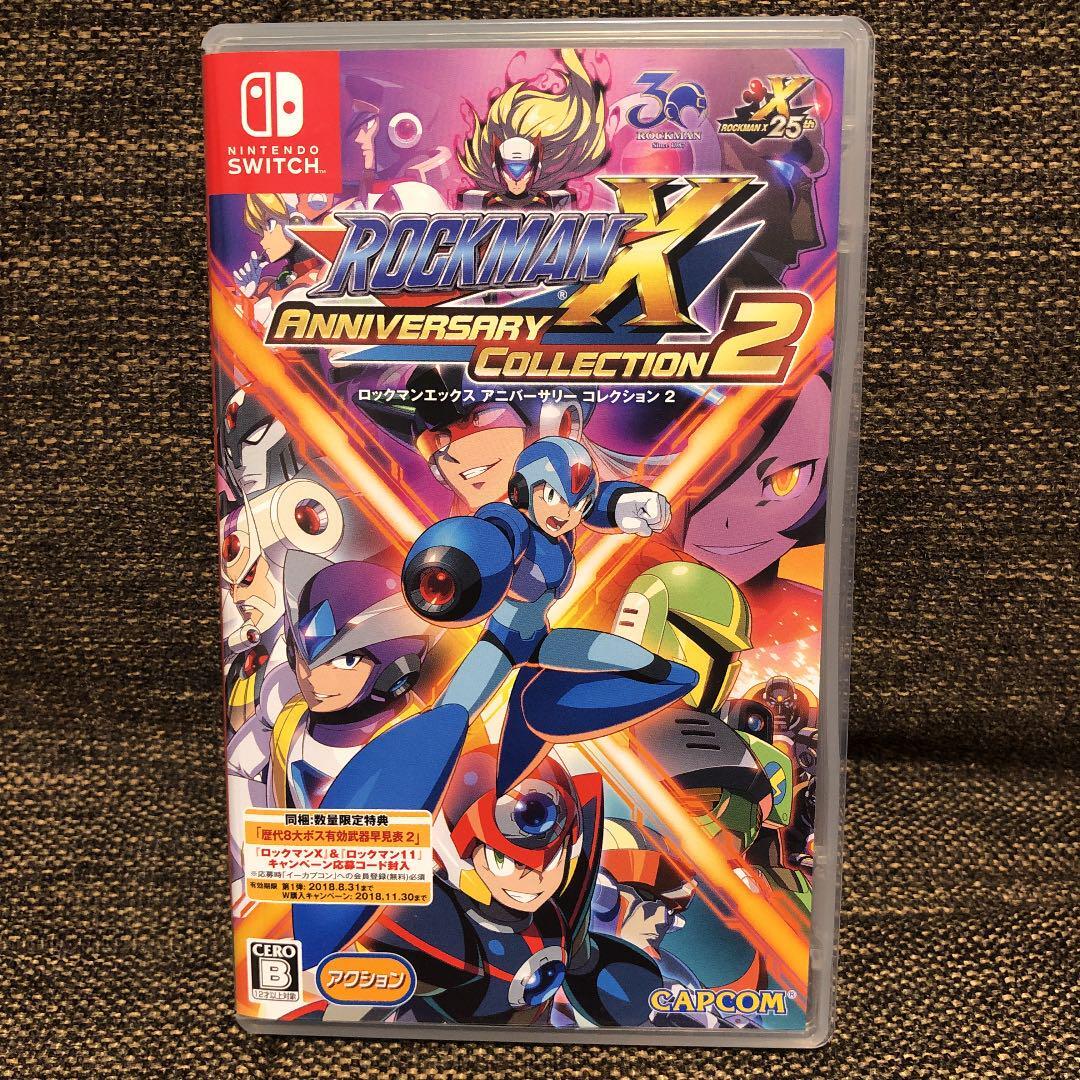 Nintendo Switch Rockman X Anniversary Collection 2 Megaman Video
