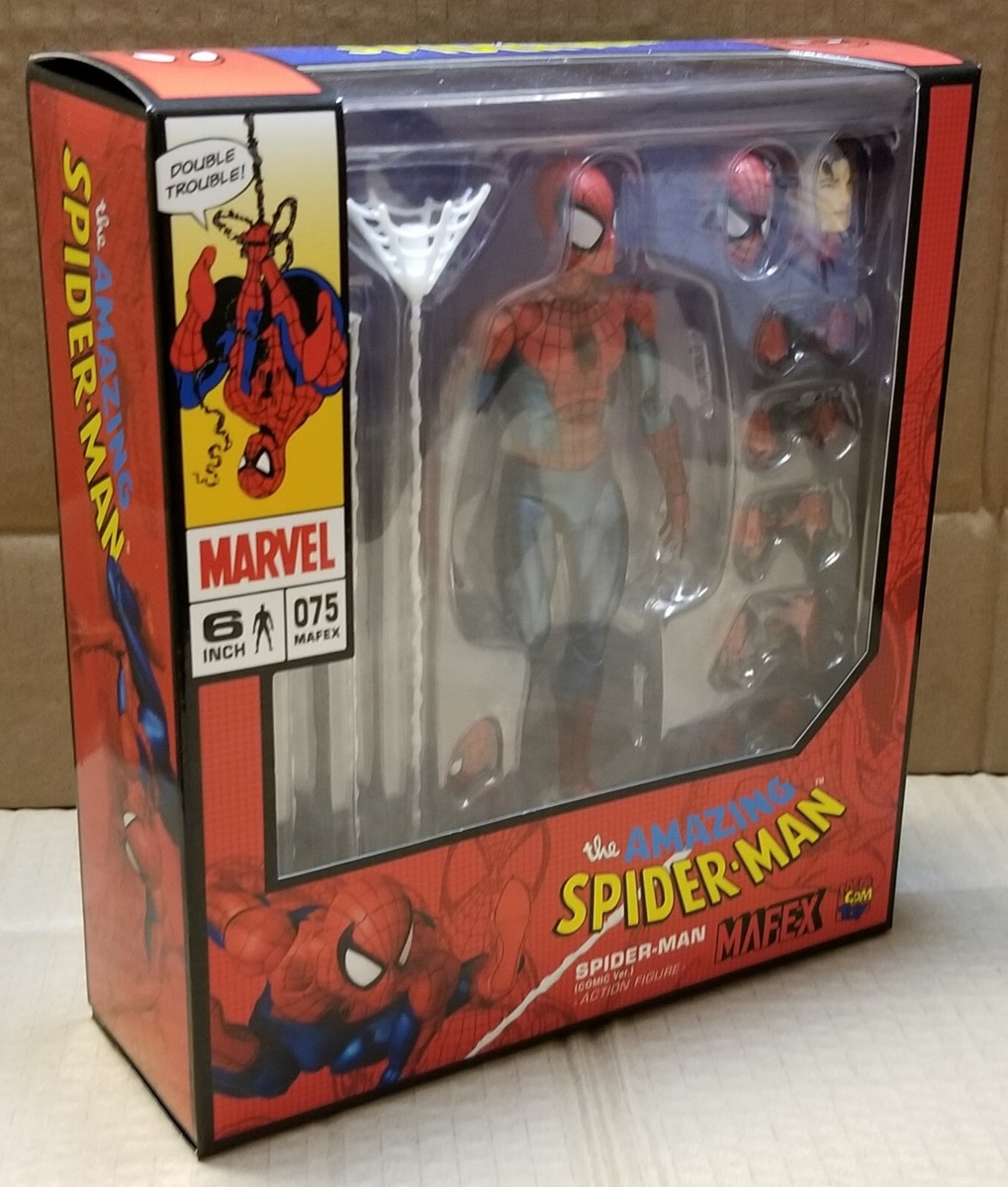 Box Not Perect Authentic Medicom Mafex No.075 Amazing Spider-Man